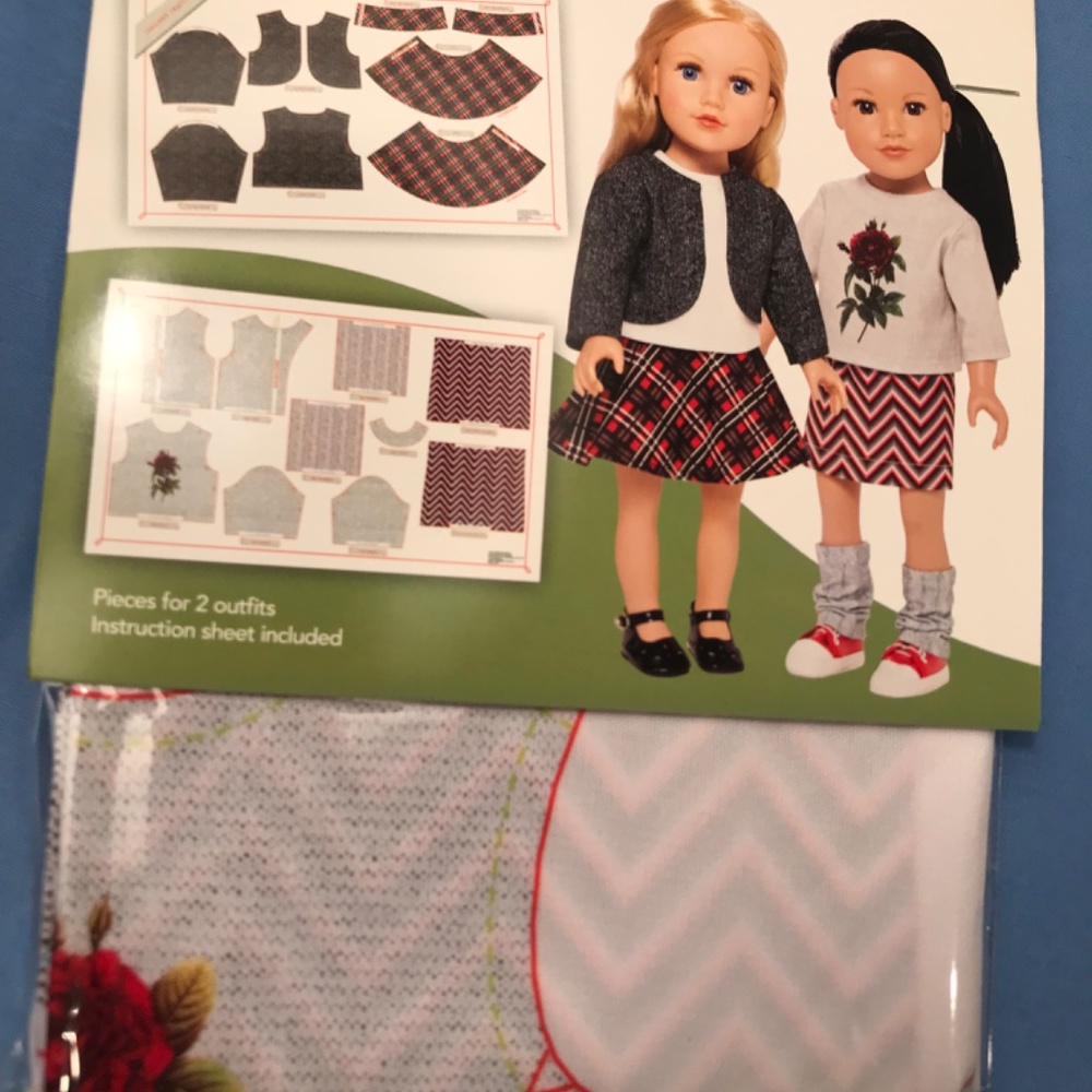 Lot 10 baby doll outfits clothes American girl cut b sew - Picture 8 of 12
